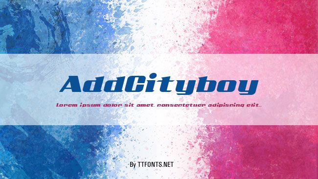 AddCityboy example