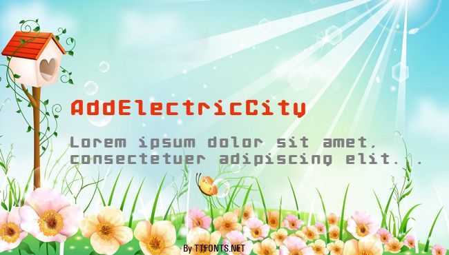 AddElectricCity example