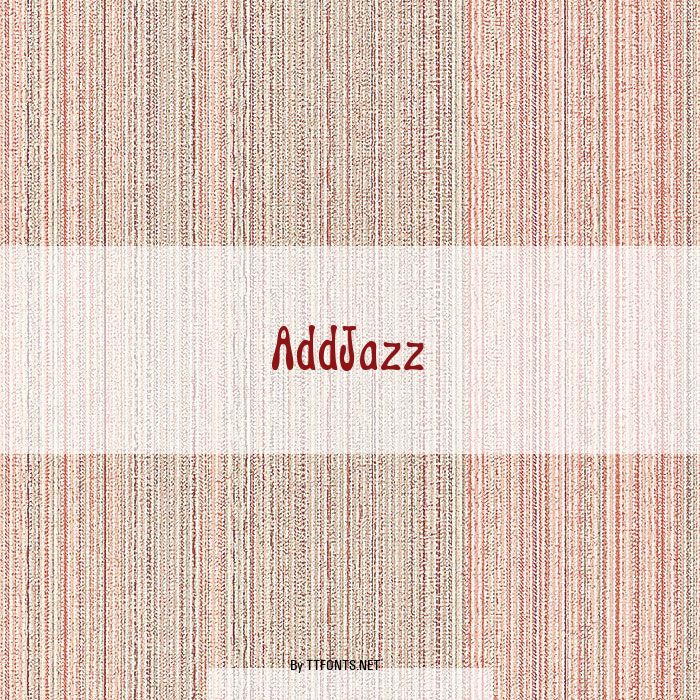 AddJazz example