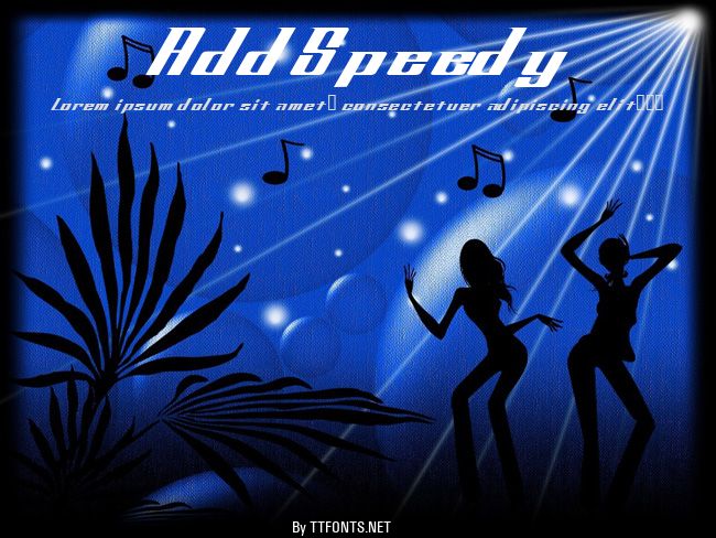 AddSpeedy example