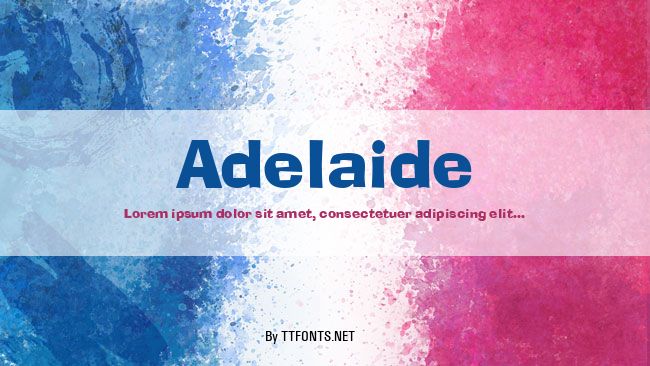 Adelaide example