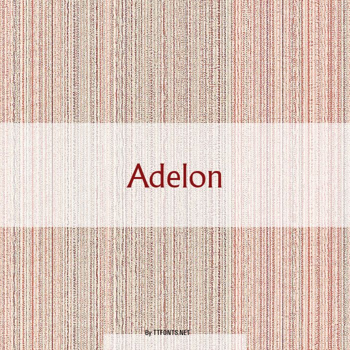 Adelon example