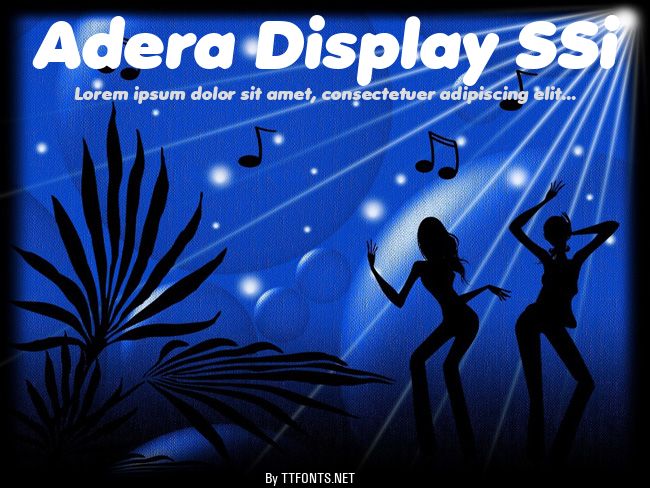 Adera Display SSi example