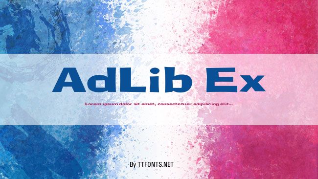 AdLib Ex example