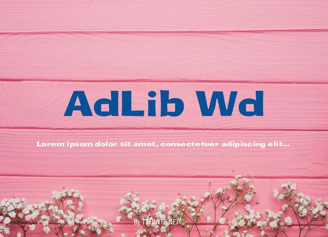 AdLib Wd example