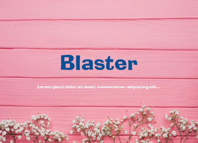 Blaster example