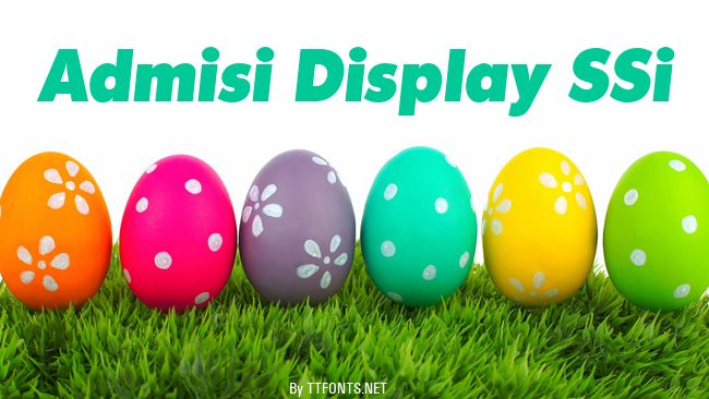 Admisi Display SSi example