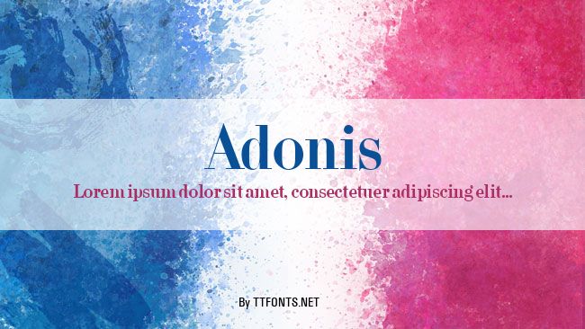 Adonis example