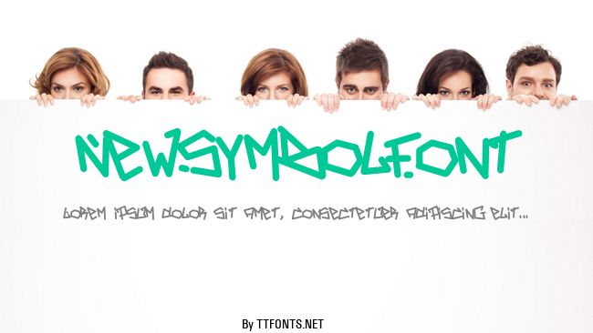 NewSymbolFont example