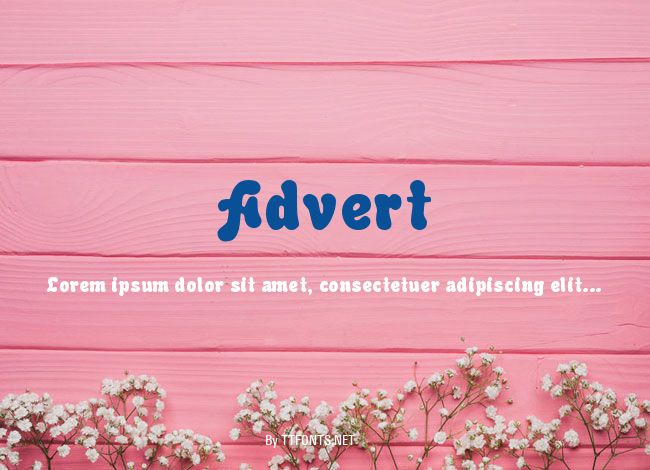 Advert example