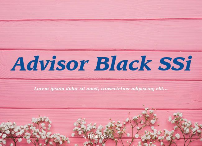 Advisor Black SSi example