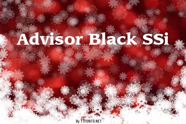 Advisor Black SSi example