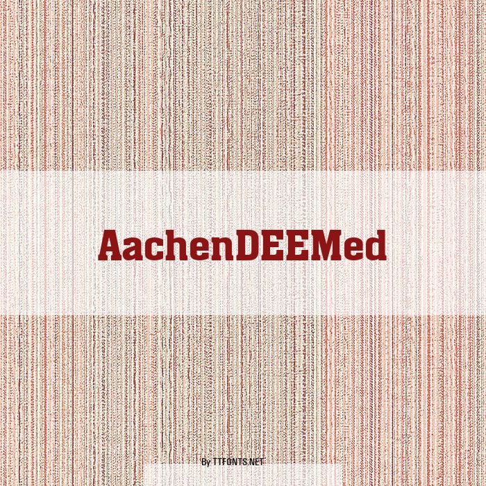 AachenDEEMed example
