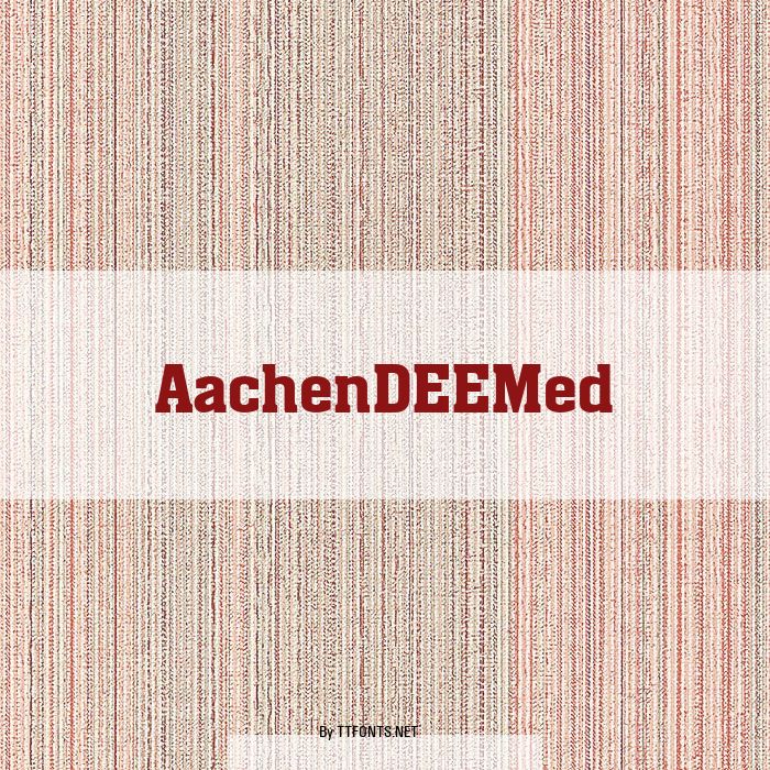 AachenDEEMed example