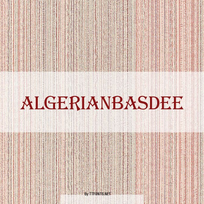 AlgerianBasDEE example