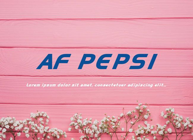 AF PEPSI example