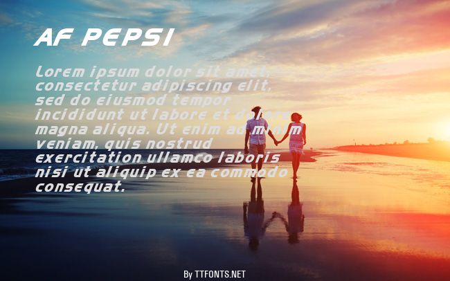 AF PEPSI example