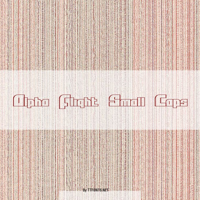 Alpha Flight Small Caps example