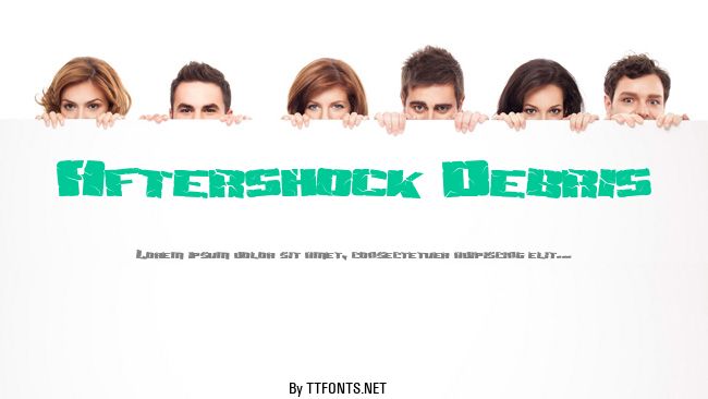 Aftershock Debris example