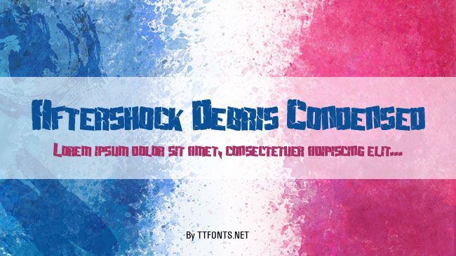 Aftershock Debris Condensed example