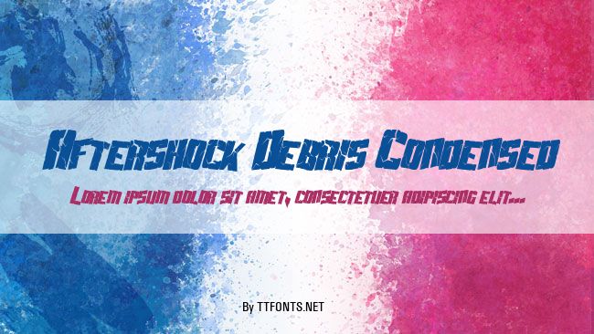 Aftershock Debris Condensed example