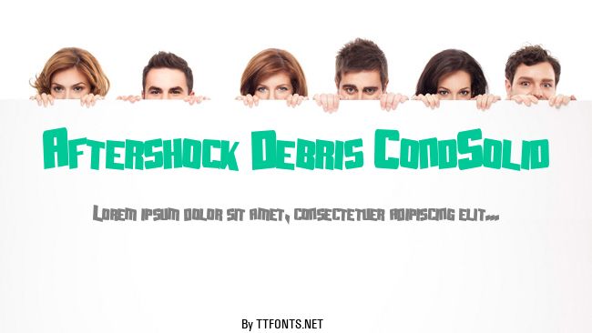 Aftershock Debris CondSolid example
