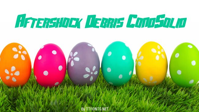 Aftershock Debris CondSolid example