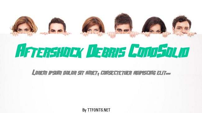 Aftershock Debris CondSolid example