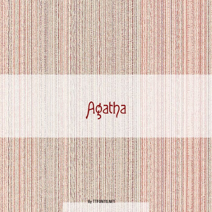 Agatha example