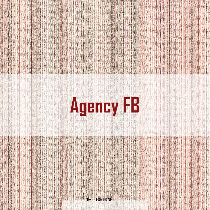 Agency FB example