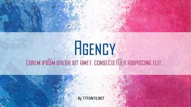 Agency example