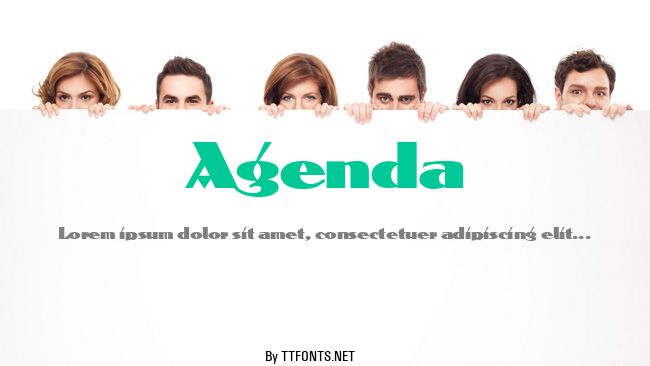 Agenda example