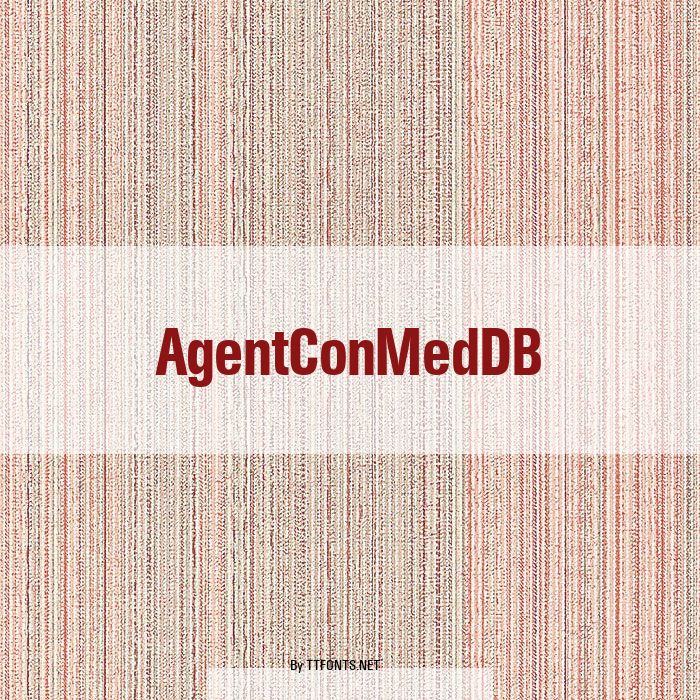 AgentConMedDB example