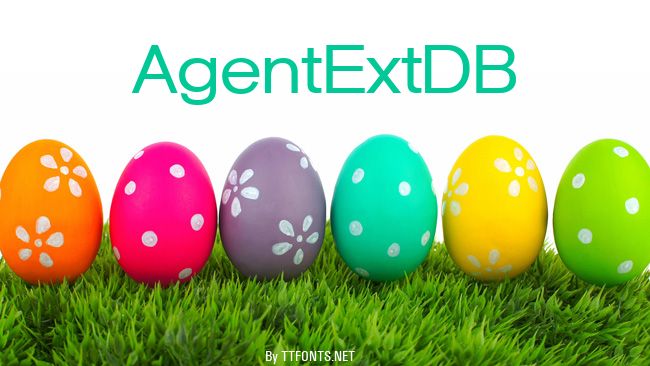 AgentExtDB example