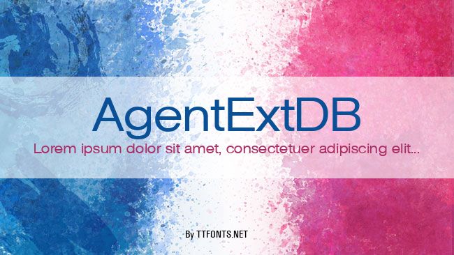 AgentExtDB example