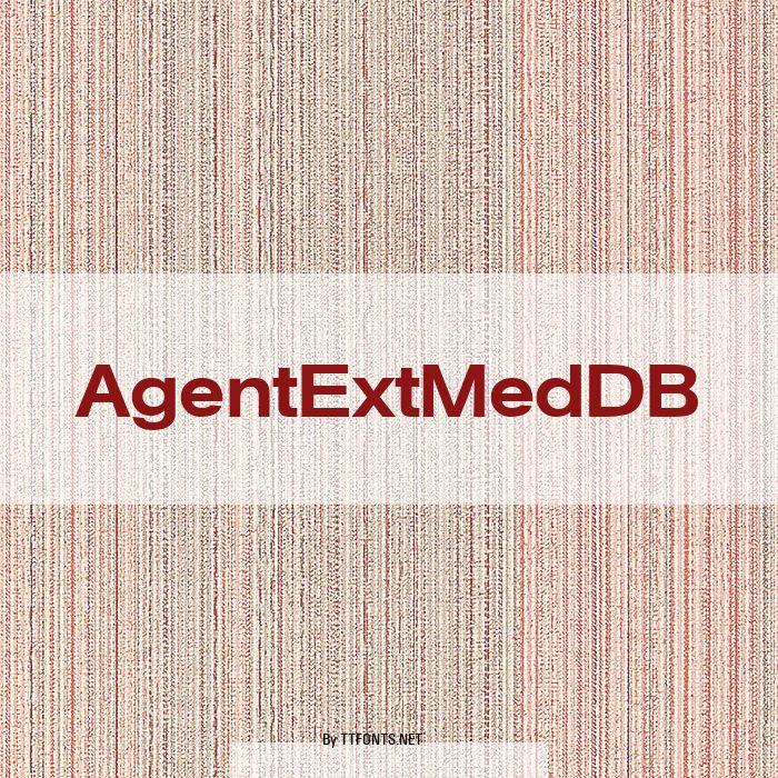 AgentExtMedDB example