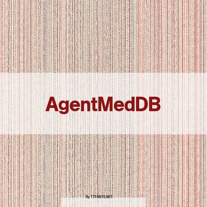 AgentMedDB example