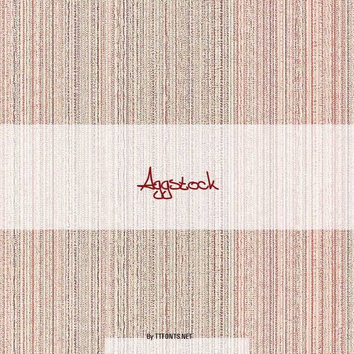 Aggstock example