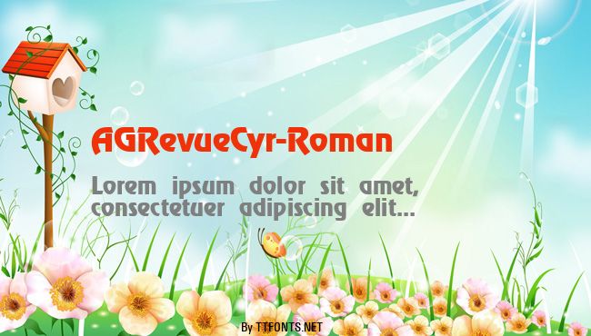 AGRevueCyr-Roman example