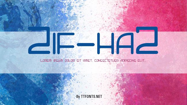 Zif-ha2 example