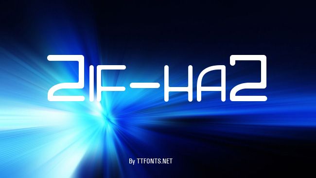 Zif-ha2 example