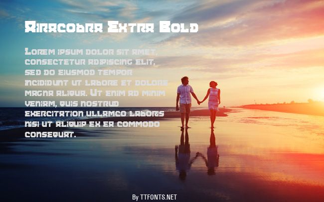 Airacobra Extra Bold example
