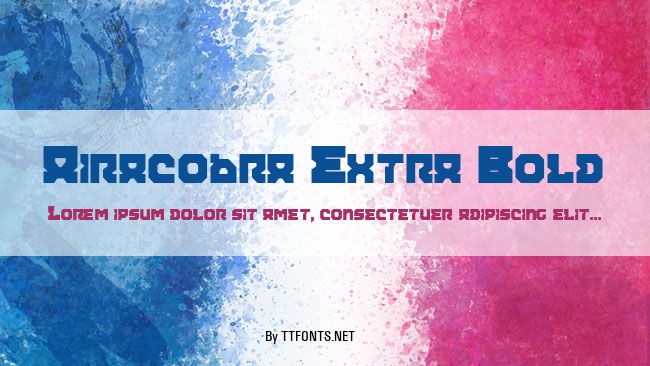 Airacobra Extra Bold example