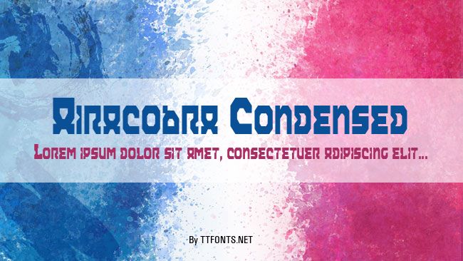 Airacobra Condensed example