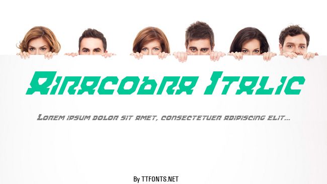 Airacobra Italic example