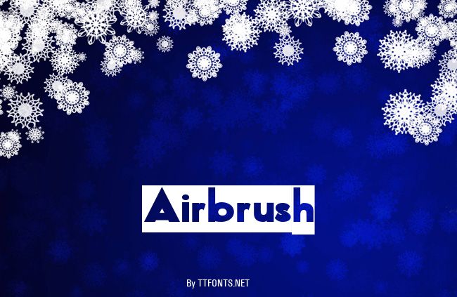 Airbrush example