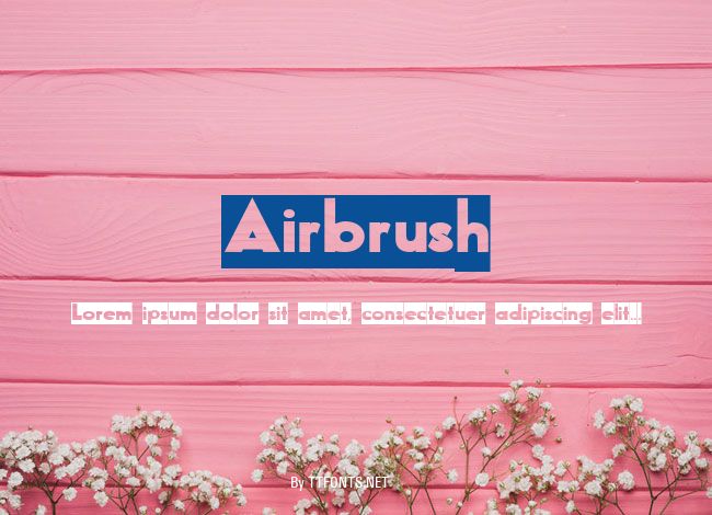 Airbrush example