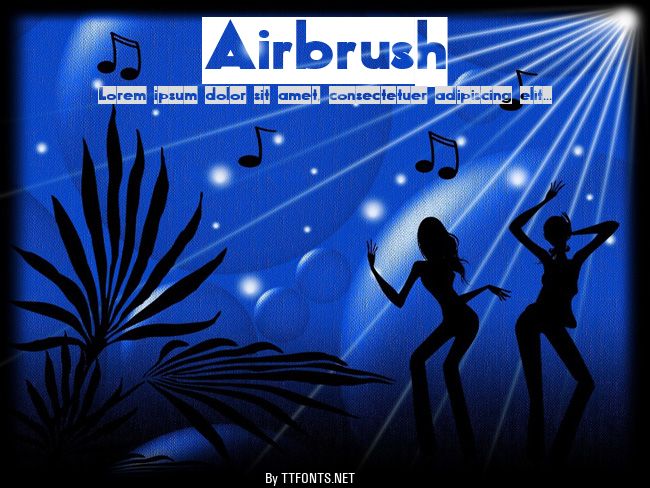 Airbrush example