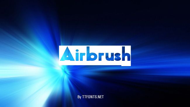 Airbrush example