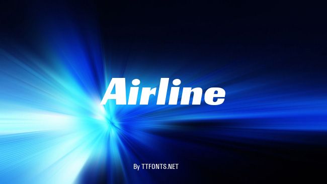 Airline example